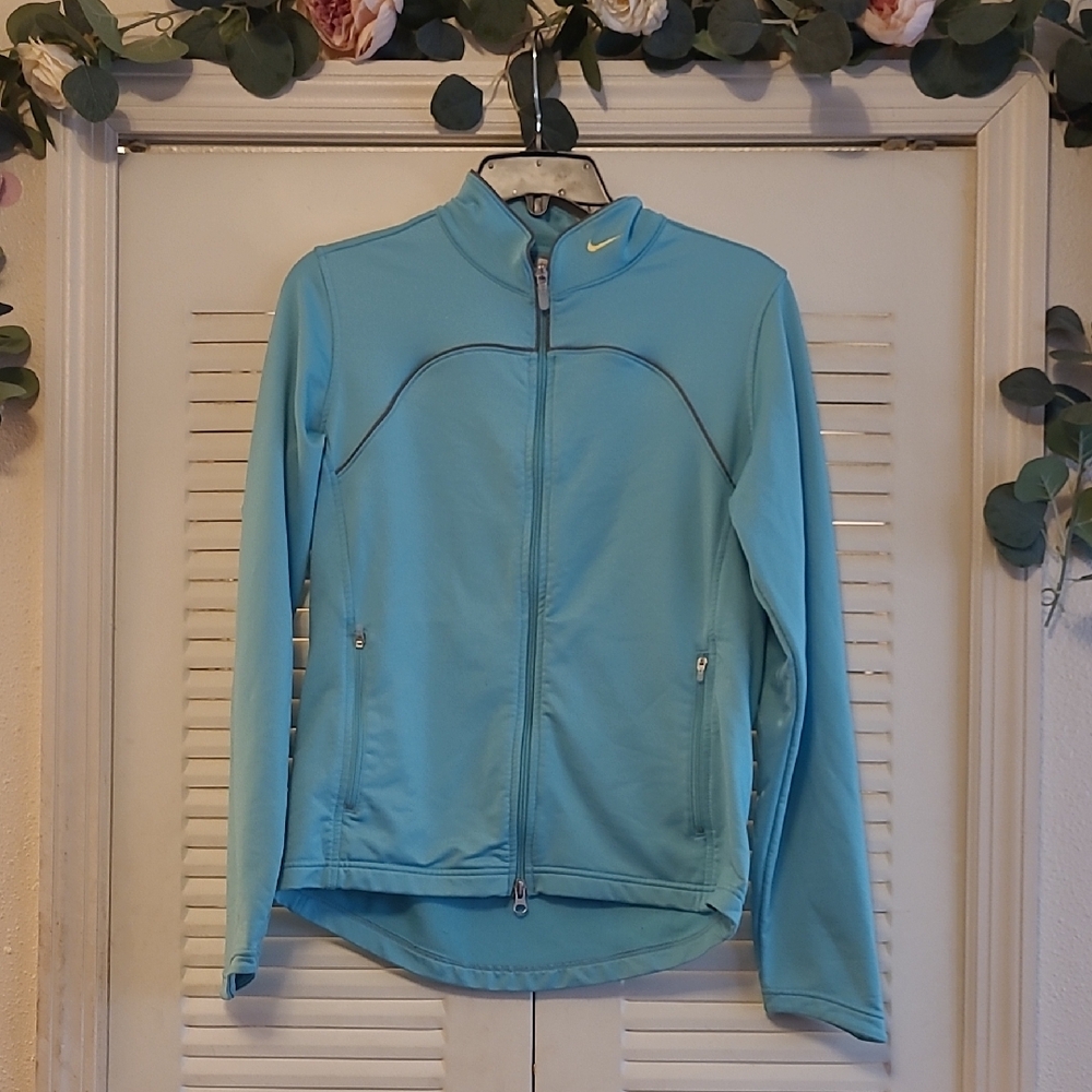 Nike Blue Ski Snow Jacket Lightweight Performance